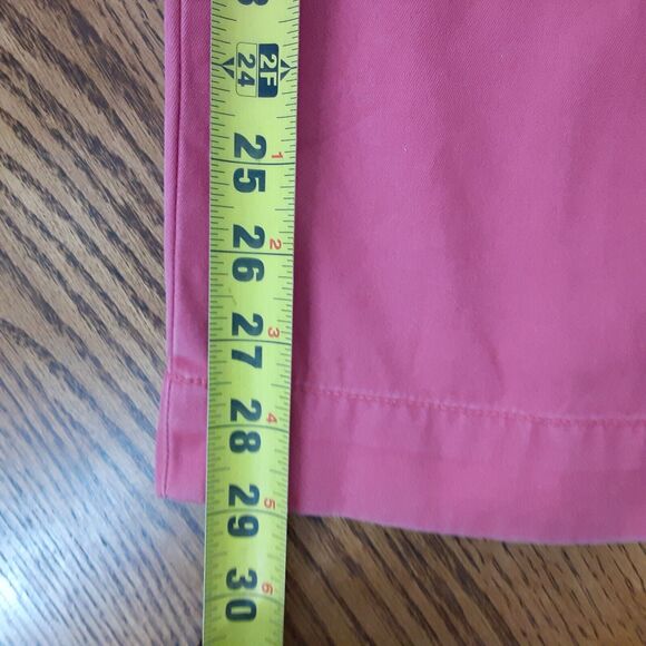 POLO Ralph Lauren Classic Fit Chino Red Pink Salmon Pants Mens Sz 34 X 30 - Picture 11 of 12